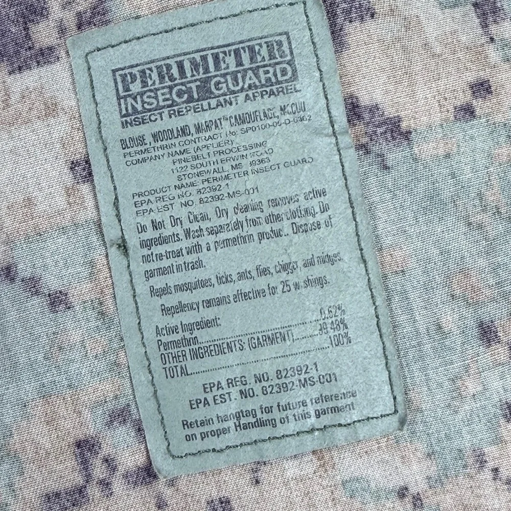 USMC MCCUU Woodland MARPAT Camo Digital Combat Uniform Blouse Jacket Small Reg